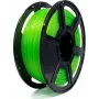 PLA 1,75 mm filament spoel, Flashforge PTG1, transparant groen, 1 kg
