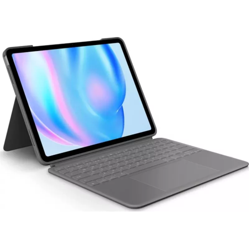 Logitech Combo Touch - toetsenbord- en foliohoes - met trackpad - verlicht - Apple Smart Connector - Q
