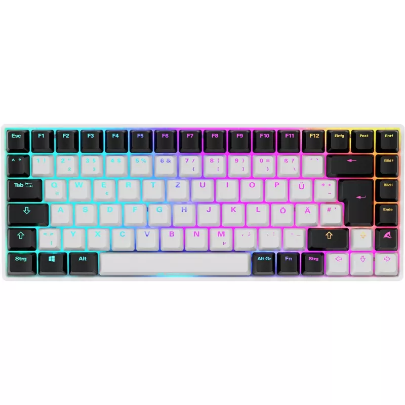 SKILLER SGK50 S3, gaming-toetsenbord wit, DE-indeling, Gateron Brown