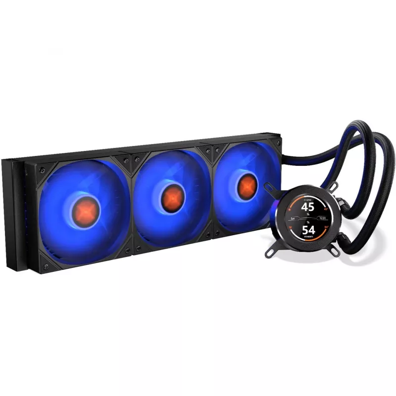 HydroGlance 360 LCD, Vloeistofkoeling zwart