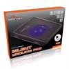 Koelpad MEDIA-TECH MT2660 – USB-laptopkoeler, 1 ventilator 13,5 cm, 20 CFM, 1000 tpm, 330×250×40 mm, 327 g, achtergrondverlichting