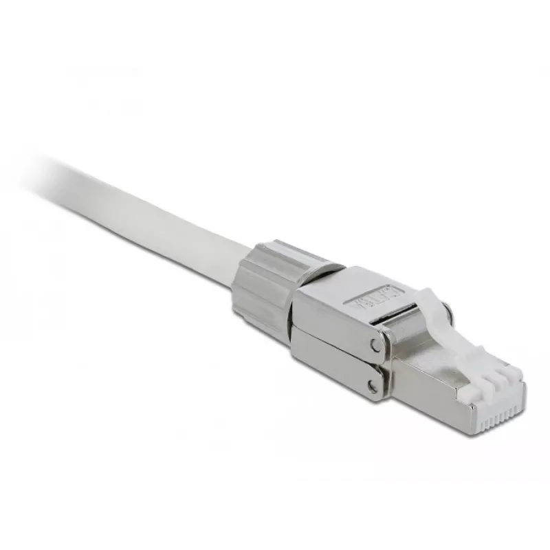 Kabelverbinder DeLOCK 86477 RJ-45 grijs