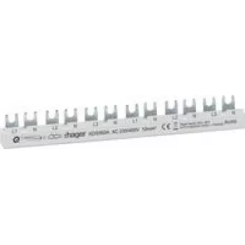Hager fase-rail KDS563A 12 mod. 63A L1N-L2N-L3N