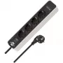 Verlengsnoer Brennenstuhl 1153240126 1,5 m 4 stopcontacten binnen zwart wit
