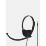 Koss CS200i headset bedrade hoofdbeugel kantoor/callcenter zwart