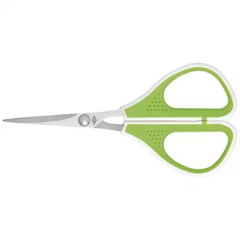 Schaar WEDO 975 411 universeel rechte snede enkel 114 mm, groen/wit