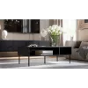 Cama PALAZZO BIS tafel/latrine 110x60x40 mat zwart