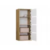 ALMA commode artisan eiken/wit