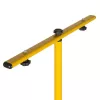 Statiev MACLEAN MCE583 in hoogte verstelbaar voor schijnwerpers, metalen frame, geel