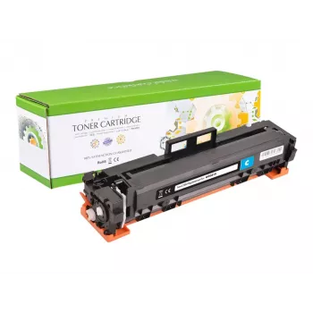 STATIC tonercartridge compatibel met HP W2031X cyaan hoge capaciteit compatibel 6.000 pagina's