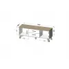 Cama tv-standaard LOTTA 140cm wit + sonoma eiken