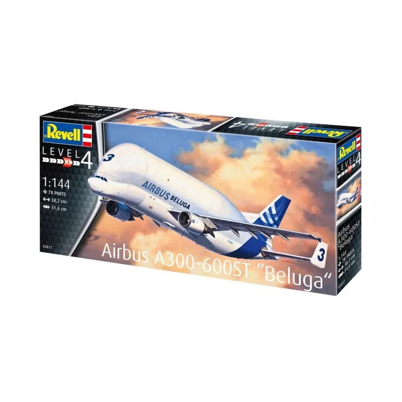 Revell 1/144 schaal Airbus A300-600 pc(s) Beluga modelbouwpakket