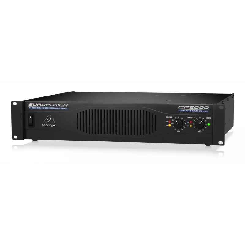 Behringer EP2000 audioversterker performance/podium zwart