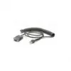 Zebra CBA-RF2-C09ZAR seriële kabel zwart 2,8 m RS232 DB9