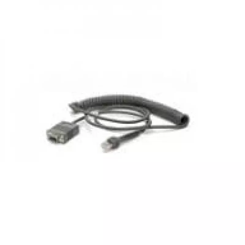 Zebra CBA-RF2-C09ZAR seriële kabel zwart 2,8 m RS232 DB9