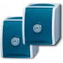 Busch Jaeger accessoire stroomvoorziening stopcontact CEE 7/3 blauw - grijs (2083-0-0816)