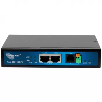 Router ALLNET ALL-MC116SPV-VDSL2 zonder Wi-Fi IEEE 802.3ab