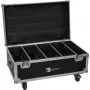 Flightcase Roadinger 31005238 voor 4× LED CLS-18 QCL RGB/WW