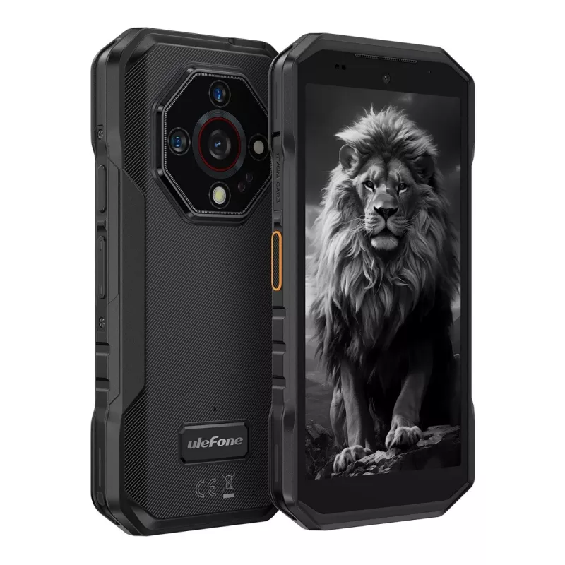Ulefone Armor X32 Pro 5G smartphone, 5,65 inch, 8 GB RAM, 256 GB, IP69K, Android 14, Future Black