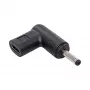 Akyga AK-ND-C05 laadadapter USB-C naar DC 3,5 x 1,35 mm voor notebooks, 18,5-20 V, 100 W