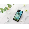 Smartphonehoesje iKins voor iPhone 11 — zwart Camille-design, beschermhoes