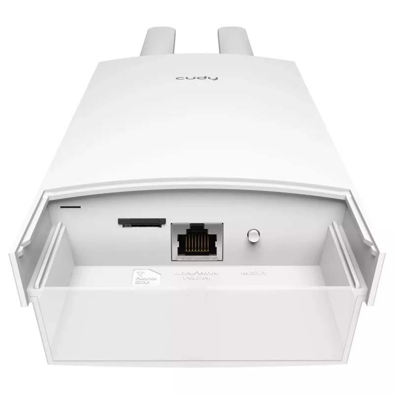 Cudy LT500 draadloze router Fast Ethernet dual-band (2,4 GHz / 5 GHz) 4G wit