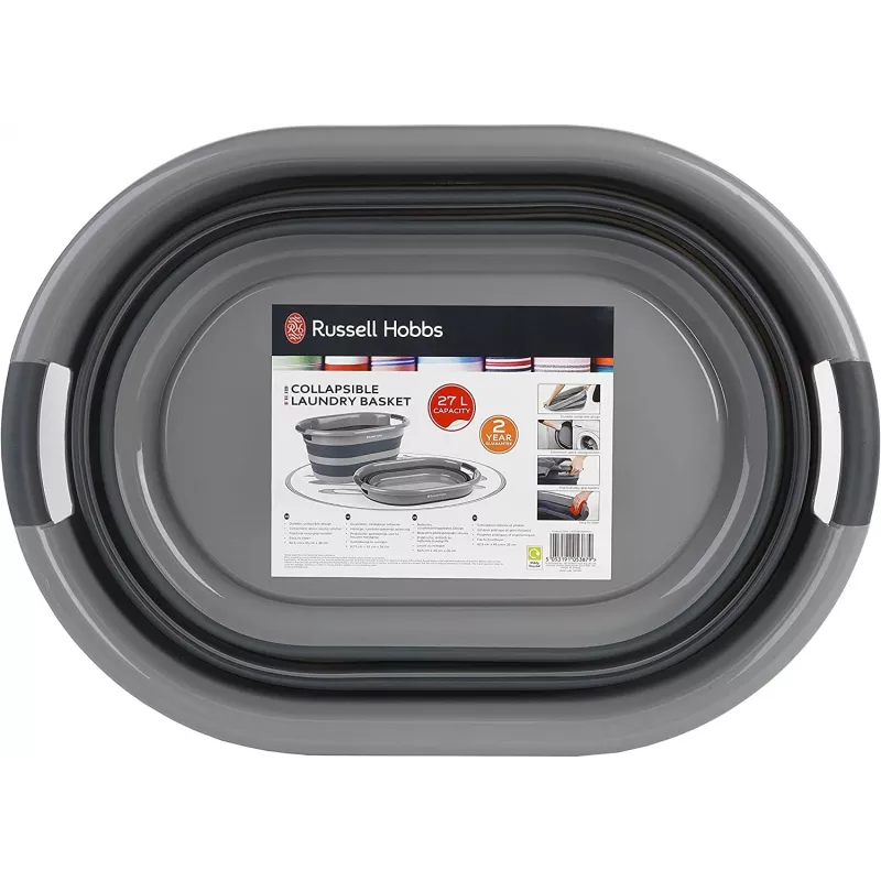 Wasmand Russell Hobbs LA053879GRYFEU7 27L opvouwbaar
