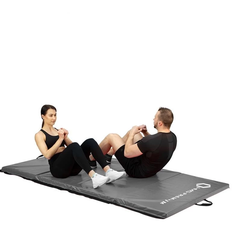 HMS Fitness MGS01 allround trainingsmat grijs