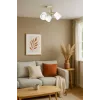 Activejet AJE-EMILY 3P GOLD E27 hanglamp 3x40W