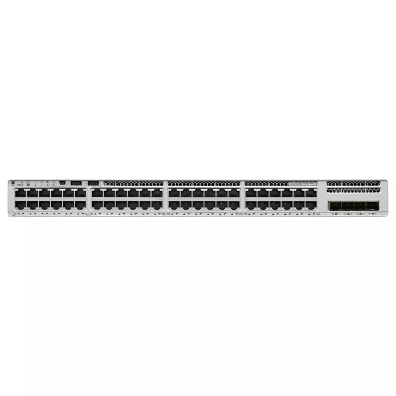 Catalyst 9200L 48-poorts Partial PoE+, 4 x 10G, NW Advantage.