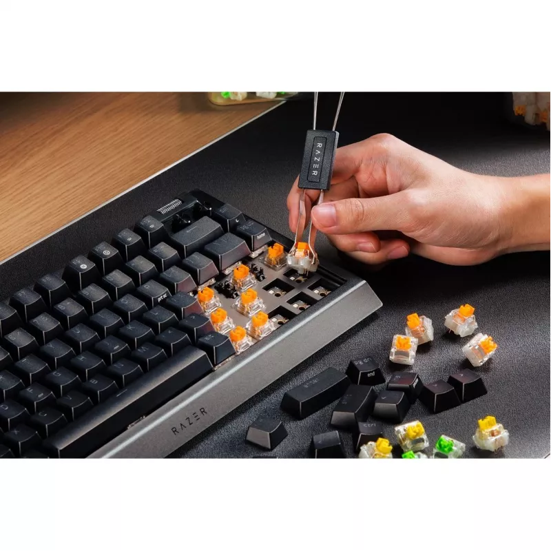 Toetsenbord Razer BlackWidow V4 Gaming USB QWERTY US English zwart