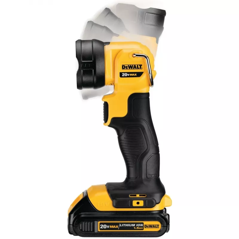 Dewalt 18V XR Li-Ion accu-LED-zwenklamp - basiseenheid