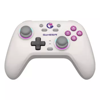 GameSir T4n draadloze controller wit — Bluetooth, ergonomisch ontwerp