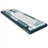 Montech MKey TKL toetsenbord gaming USB donkergrijs, lichtblauw, wit