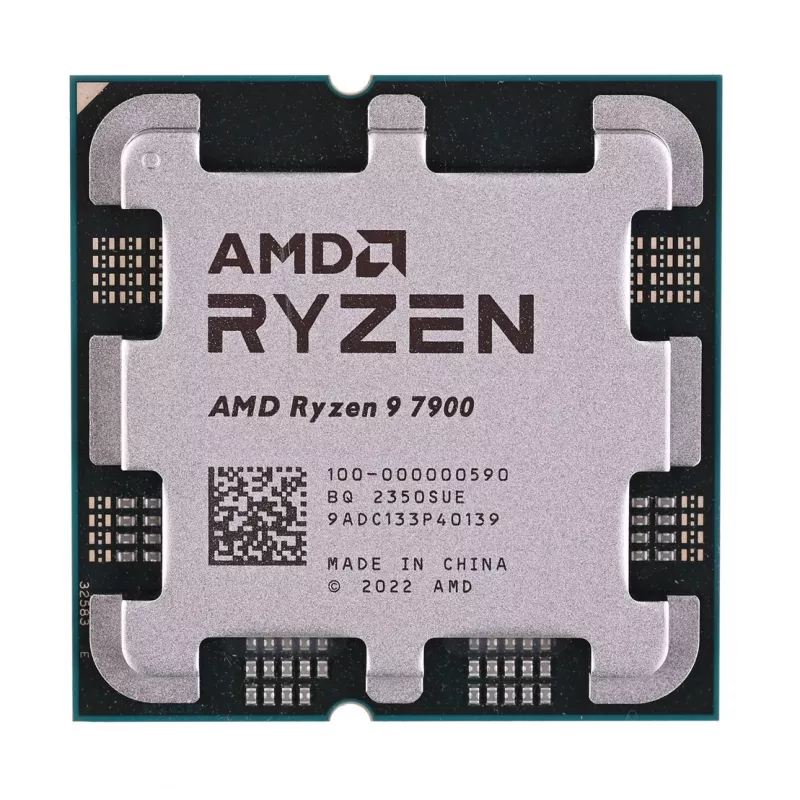 Processor AMD Ryzen 9 7900 12C/24T, 3,7-5,4 GHz, 64 MB, 65 W, AM5