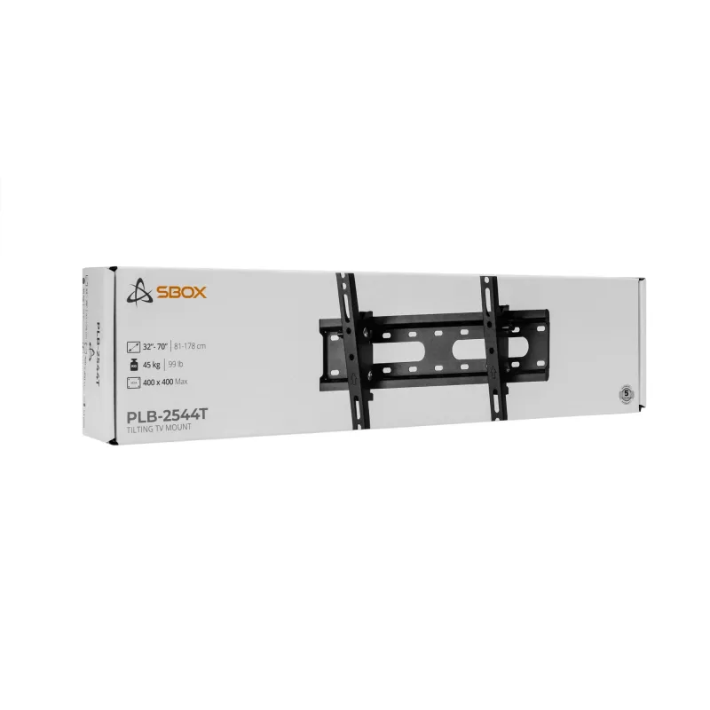 Tv-beugel SBOX PLB-2544T-2 voor 32-70-inch televisies, max. belasting 45 kg, VESA tot 400×400