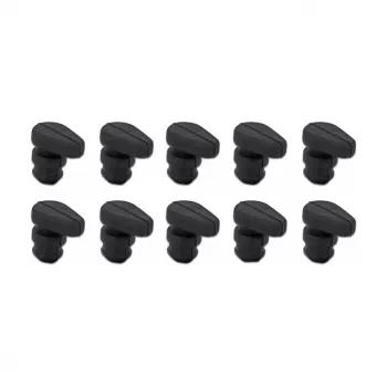Delock 18305 Rubberen nippels voor montage van M.2 SSD / module, zwart, 10 stuks