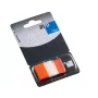 Papierindex Global Notes, 25x43mm, oranje, kunststof (1x50) 0718-205