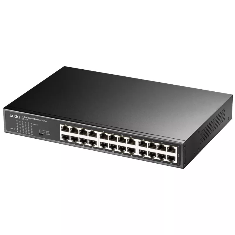 Cudy GS1024 netwerk-switch Gigabit Ethernet (10/100/1000) zwart