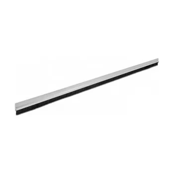 Borstelstrip DeLOCK 66650 20 mm met aluminiumprofiel haaks lengte 1 m