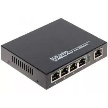 POE-switch SPS-4P/1 5-poorts