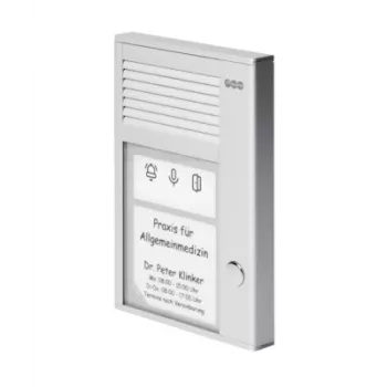 Auerswald TFS-Dialog 211 aluminium bedrade wandintercom IP22