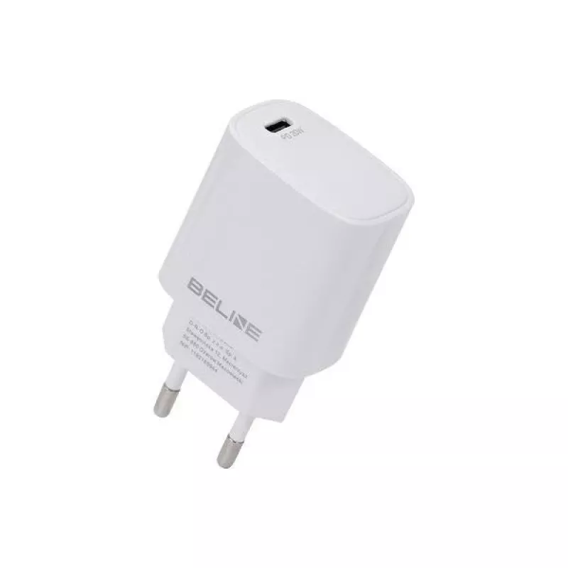 Oplader Beline Beli2161 20W PD 3.0 wit USB-C snellader