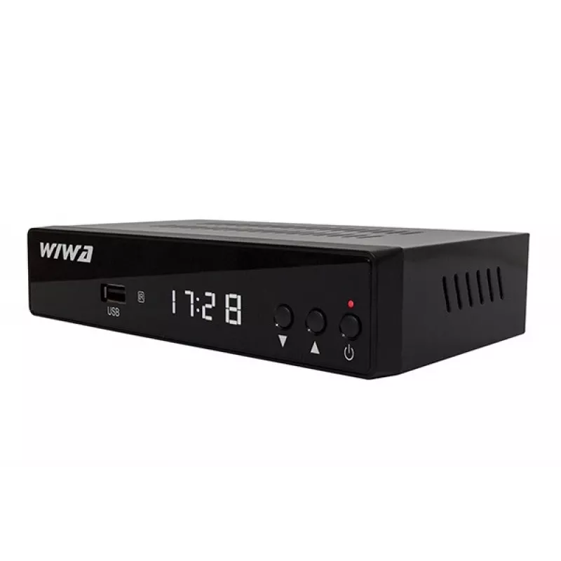 TV-receiver WIWA H.265 MAXX — DVB-T / DVB-T2 digitale tuner met H.265 (HEVC)-ondersteuning