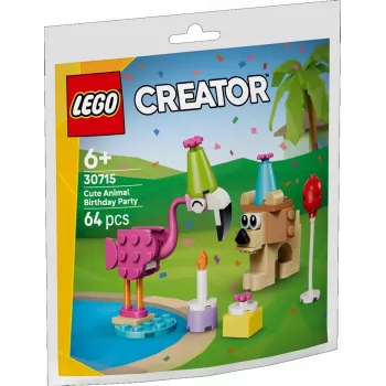 Creator Blocks 30715 Schattige dier-verjaardagsfeest