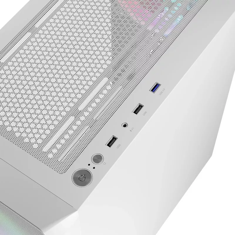 Logic PORTOS ARGB MINIDI USB 3.0 behuizing wit
