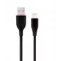 USB-A naar Lightning-kabel Gembird CC-USB2S-AM8PM-1.5M-BK — USB 2.0, 1,5 m