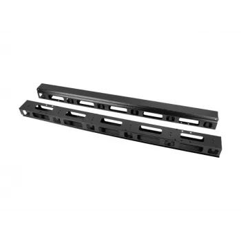 Verticale kabelorganizer LANBERG AK-1212-B 22U zwart, set van 2 stuks