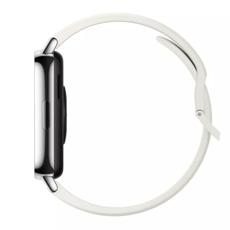 Smartwatch Xiaomi Redmi Watch 5 Lite — 1,96 inch AMOLED, GPS, 470 mAh, gouden behuizing, witte TPU-band