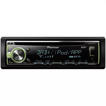 Auto-mediaspeler Pioneer DEH-X6800DAB zwart